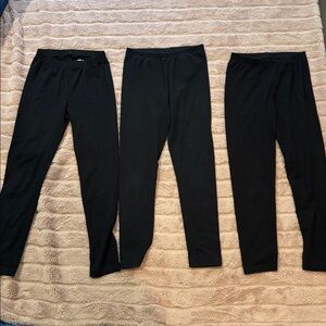3 cat and jack leggings (size kids L or 10/12)